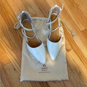 Bridal Flats - only worn for 3 hours!